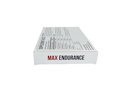 Max Endurance, Energizing Vitality, Strength and Stamina Supplement (10 Count Capsules)